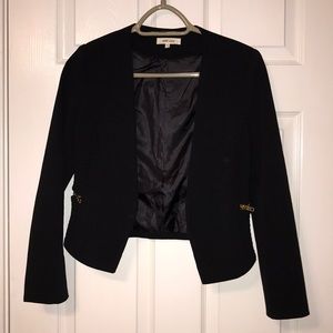 NWOT Black Crop Blazer